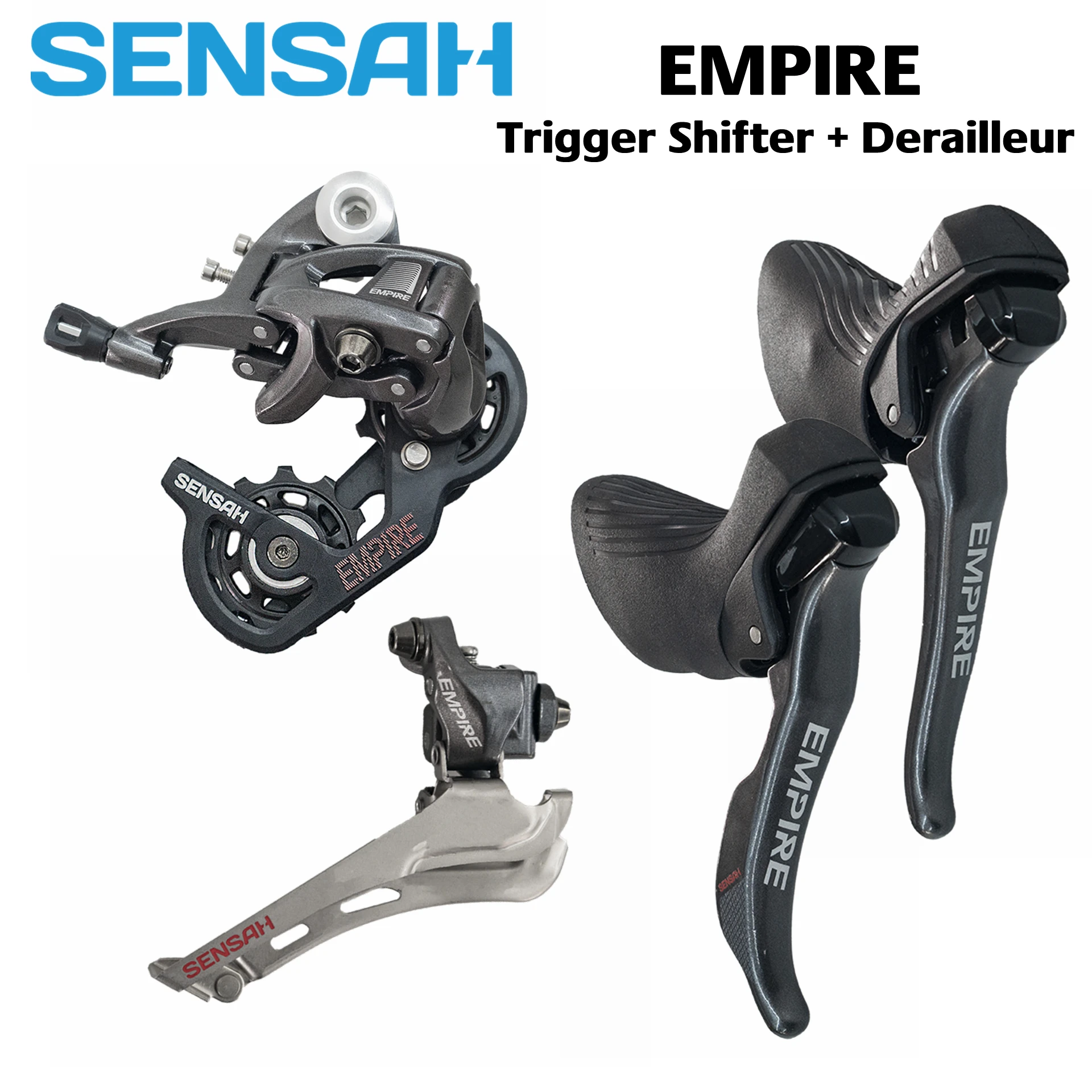 

SENSAH EMPIRE 2x11 Speed, 22s Road Groupset, Shifter + Rear Derailleurs + Front Derailleurs 5800, R7000