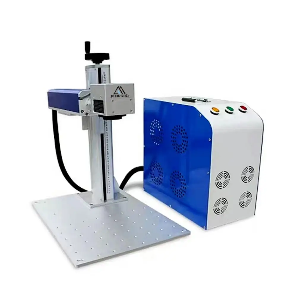 Wholesale High Quality Marking Machine Portable Small Stainless Steel Iscals Marker Fiber Marking Machine Rotary 50watt