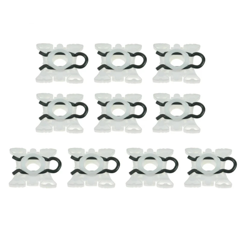 10PCS Car Door Window Lifter Clips Rail Sliding Replacements For BMW E36 Z3 Z4 5 7 Car Front Window Regulator