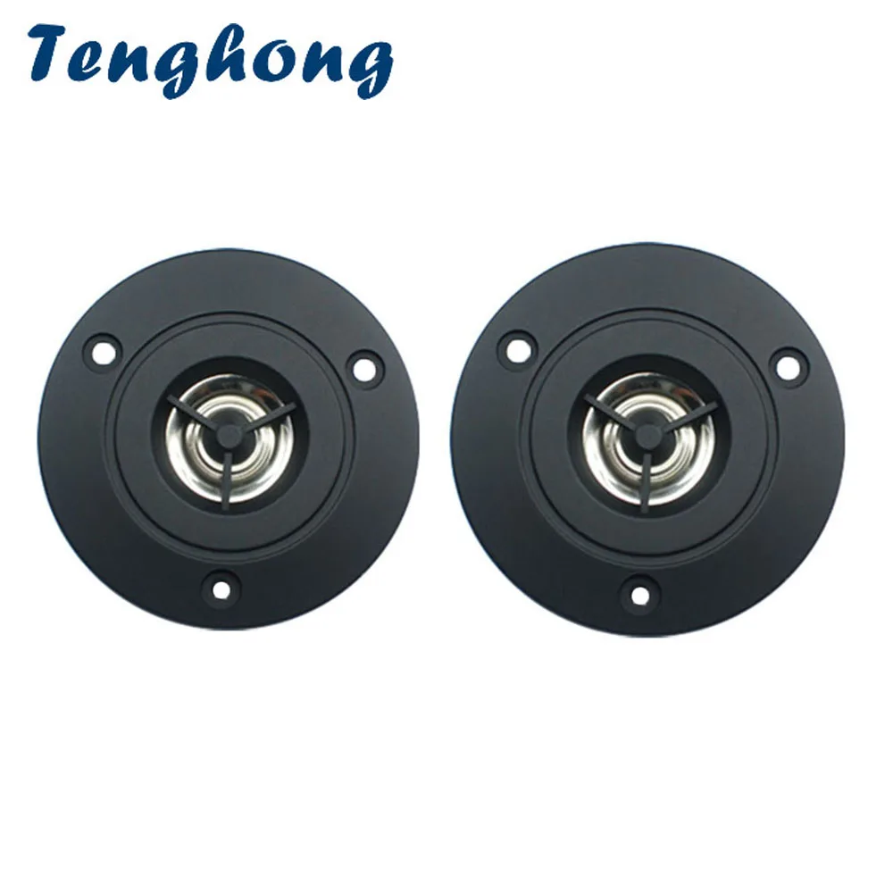 

Tenghong 2pcs 3 Inch 4Ohm 10W Audio Speaker Treble Speaker Stereo Loudspeaker 74mm Tweeter For Home Theater DIY