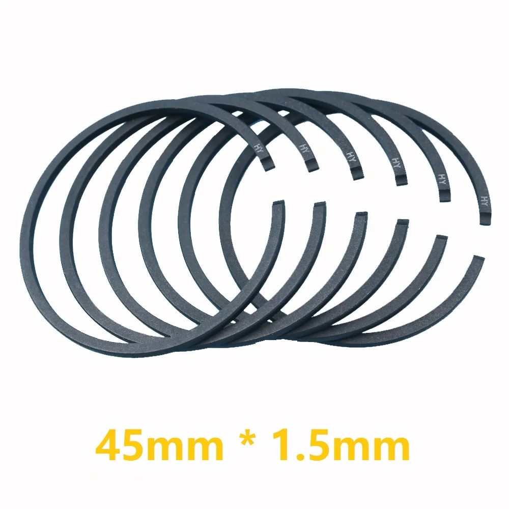 6pcs/lot 45mm * 1.5mm Piston Ring For Wacker BS45Y BS52Y BS60Y-65Y BS50-2 BS60-2 BS600-650 BS70-2 BS720 Rammer BH22 BH23 BH55