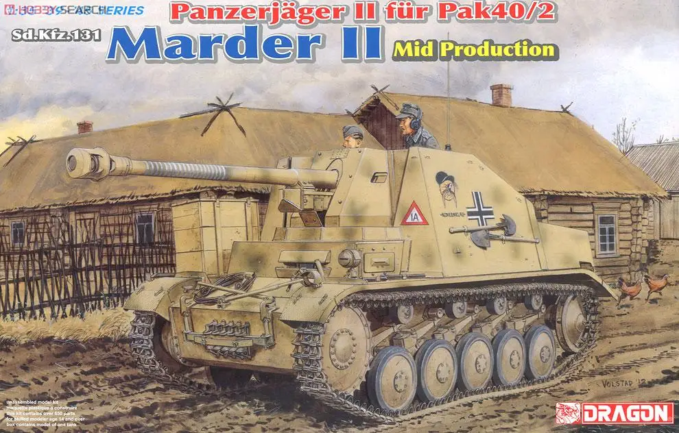 

DRAGON 6423 1/35 scale German Weasel II self-propelled anti-tank gun, medium type model kit