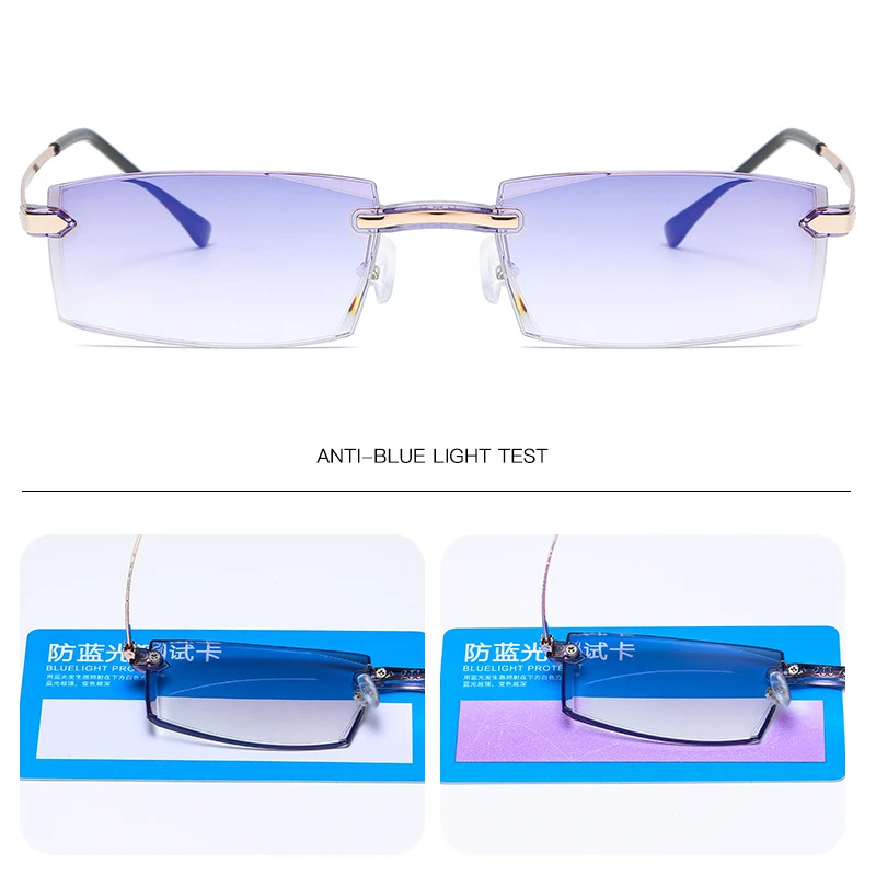 Customized Finished Myopic Glasses Ultralight Comfortable Frame Glasses Men Women Anti Blue Light Myopia Spectacles -1.0 ~ -4.0