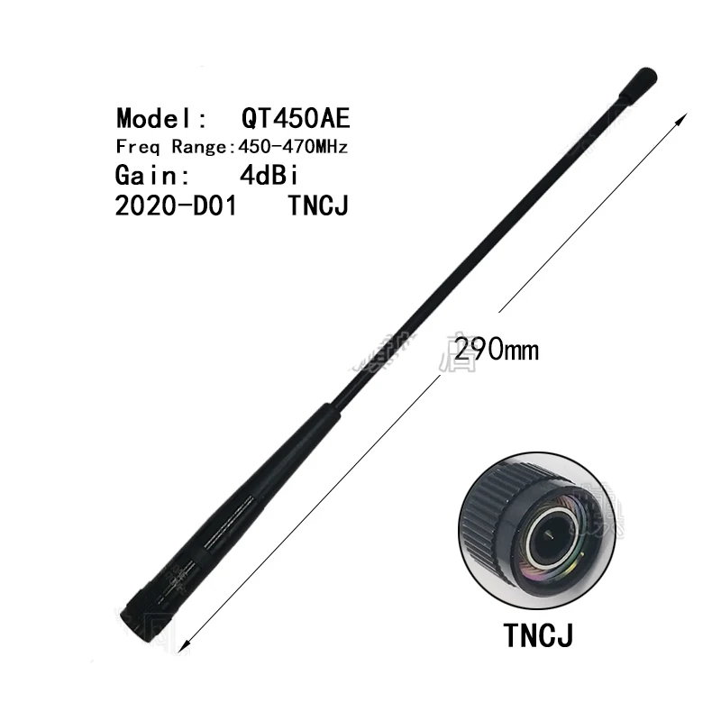 

Radio antenna QT450AE TNC-J Male 450-470Mhz external antenna For SOUTH Trimble RTK Receiver