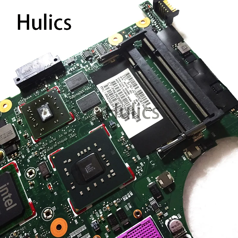 Imagem -04 - Hulics Usado Placa-mãe do Portátil hp 6530s 6531s 6730s 6830s Caderno 491976001 Pm45 Ddr2