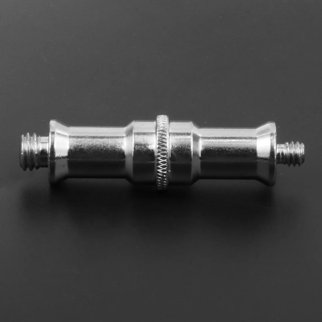 1/4 "To 3/8" หัวจุกสตั๊ดชายอะแดปเตอร์สกรูโลหะ SLR กล้องเครื่องมือสำหรับแฟลชขาตั้งกล้องถ่ายภาพสตูด...