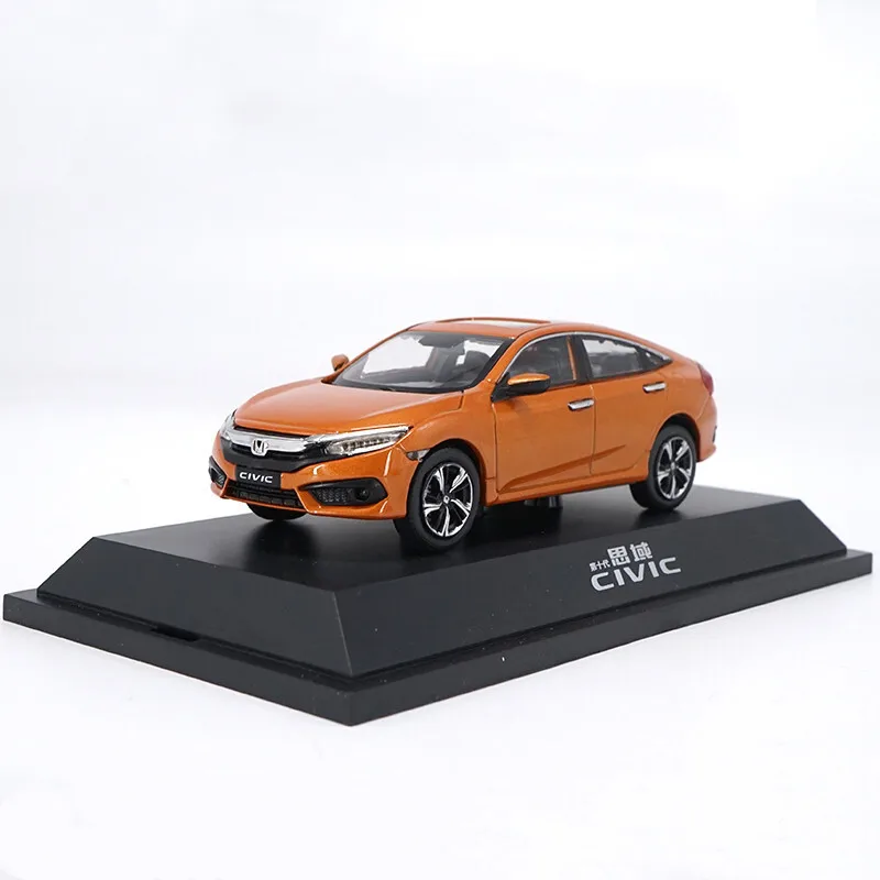 High quality original 1:43 scale Civic 2019 alloy model,simulation collection gift,die-cast metal car model,free shipping