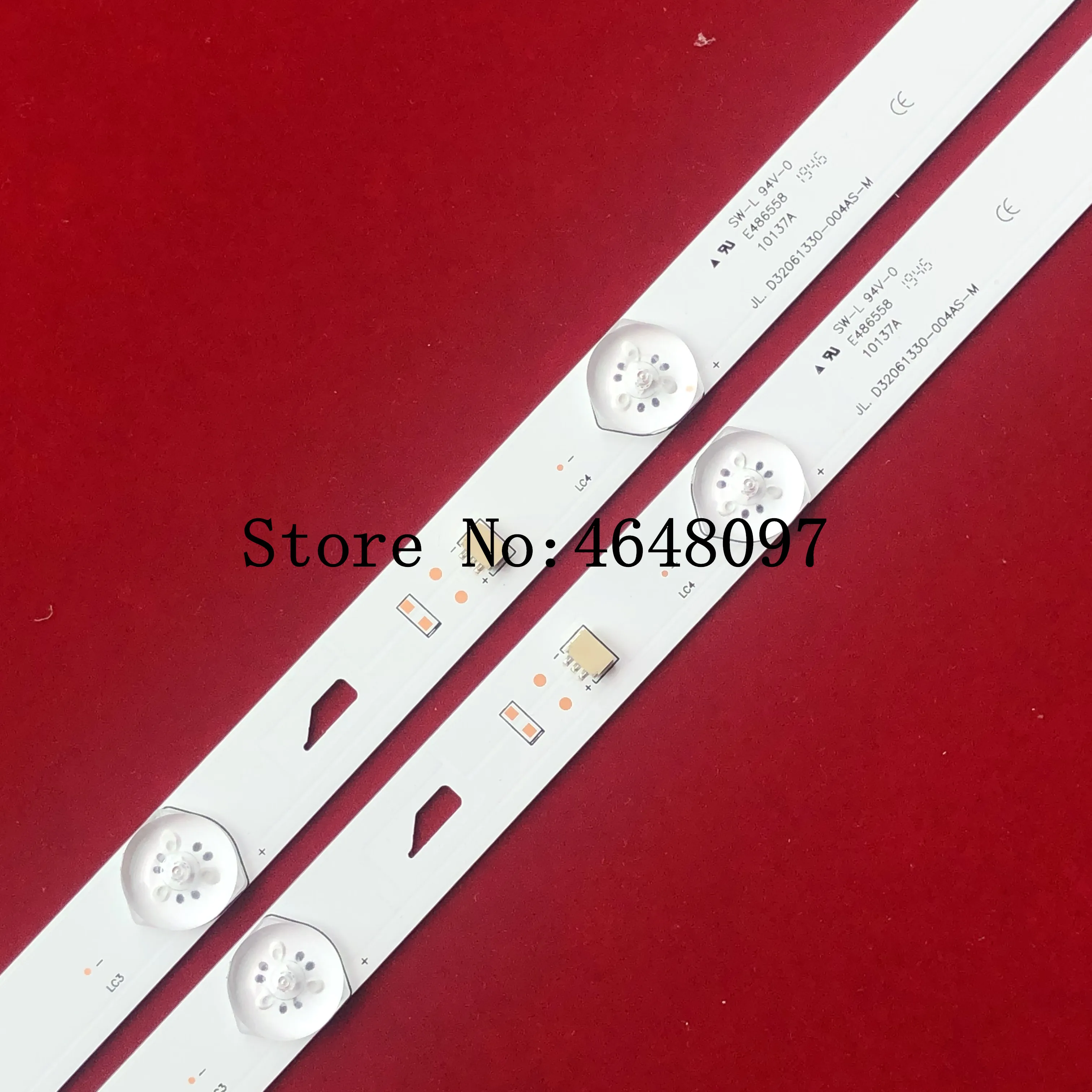 1set =2 pieces W32Sled backlight for JL.D32061330-004AS-M 4C-LB320T-JF3 Screen LVW320CSDX E13 V57 LVW320CSDX