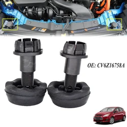2x For Ford Focus Escape Kuga Edge Endura Transit Connect C-Max Lincoln MKC Hood Stop Rubber Cushion Bumper CV6Z16758A