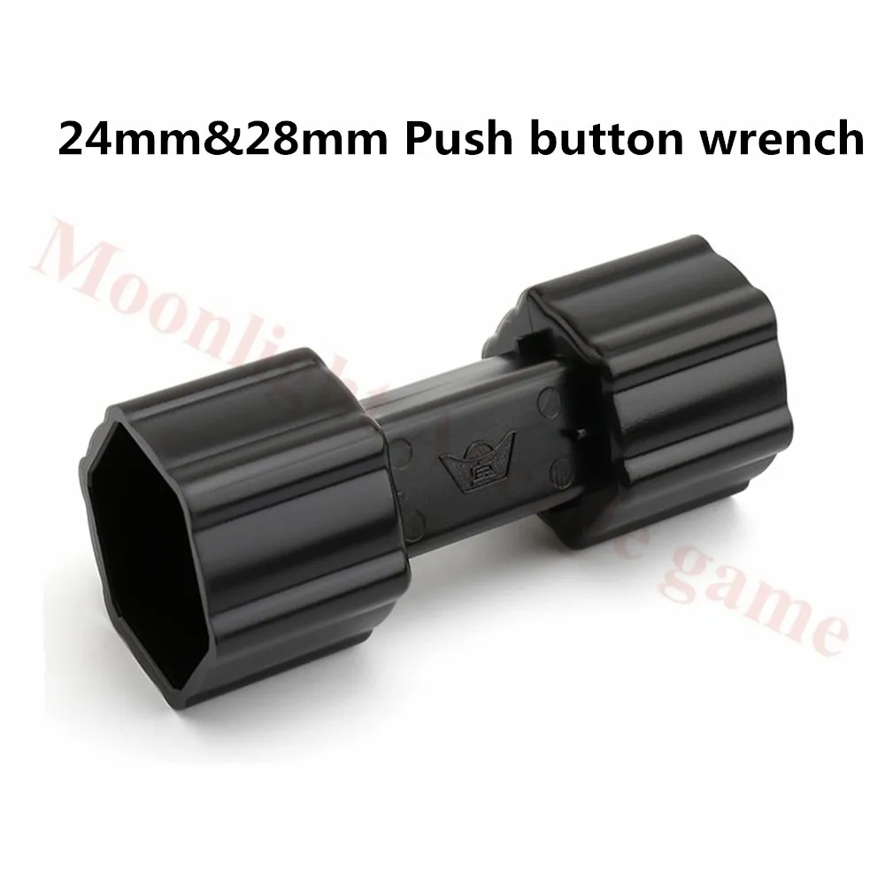 Arcade Pushbutton button Wrench Tool Dual purpose arcade assembly  can use for 24mm and 28mm nut Amusement and Gaming Machines