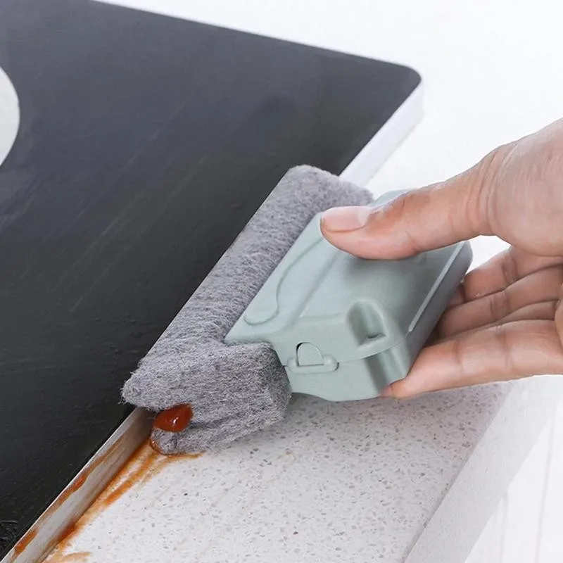 Window Groove Cleaning Cloth, Teclado Cleaner, Kitchen Slot Clean Tool
