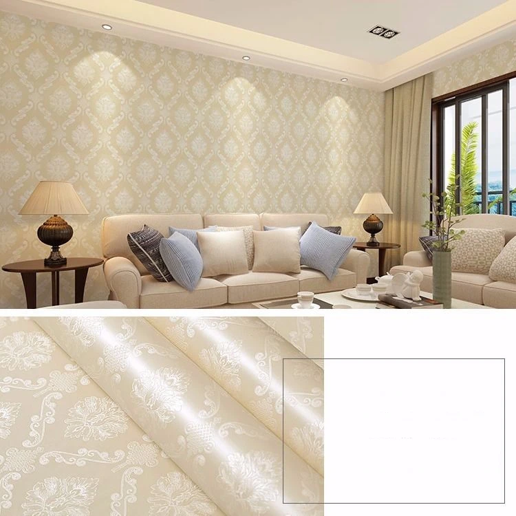 Stick Wallpaper Removable Paper waterproof PVC self-adhesive wallpaper instant paste bedroom living room background wall paste