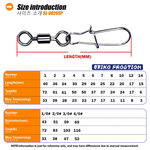 Imagen 2 del producto 30 unids/caja de accesorios de conector de pesca de alta resistencia, rodamiento de anillo sólido, pasadores giratorios, aparejos de latón de acero inoxidable