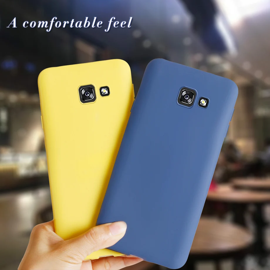 for Samsung Galaxy A5 2017 Case on Bumper Samsung A5 2017 Cover Capa Silicone Soft TPU Phone Case for Samsung A520 A520F Cases image 4