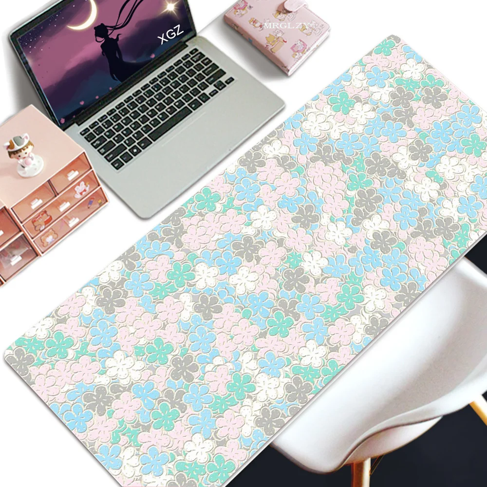 Computer Game Player Mouse Pad Laptop Desk Mat Large Seaming Wrist Rest Desk Mat Desk Set MousePad