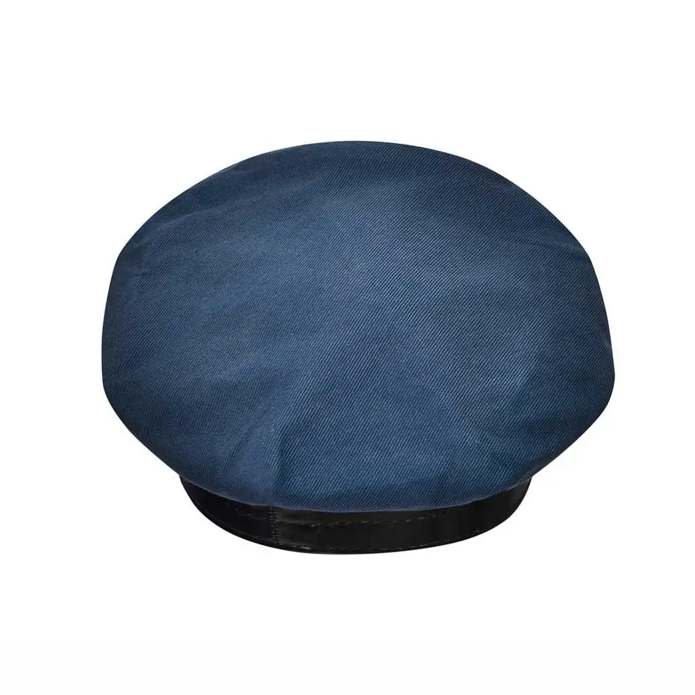 Men & Women Adult Blue Police Officer Hat Halloween Cosplay Cap Cop Costume Accessories Anime Props