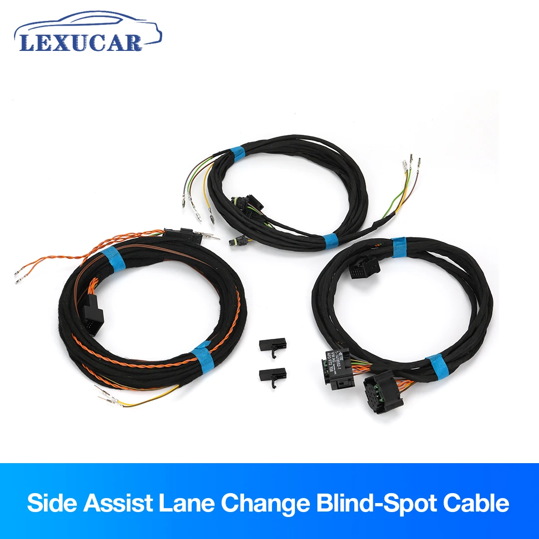 Side Assist Lane Change Wire Cable Harness Blind-Spot Detection Cable for VW MQB Golf 7 MK7 Passat B8 Variant MQB Octavia