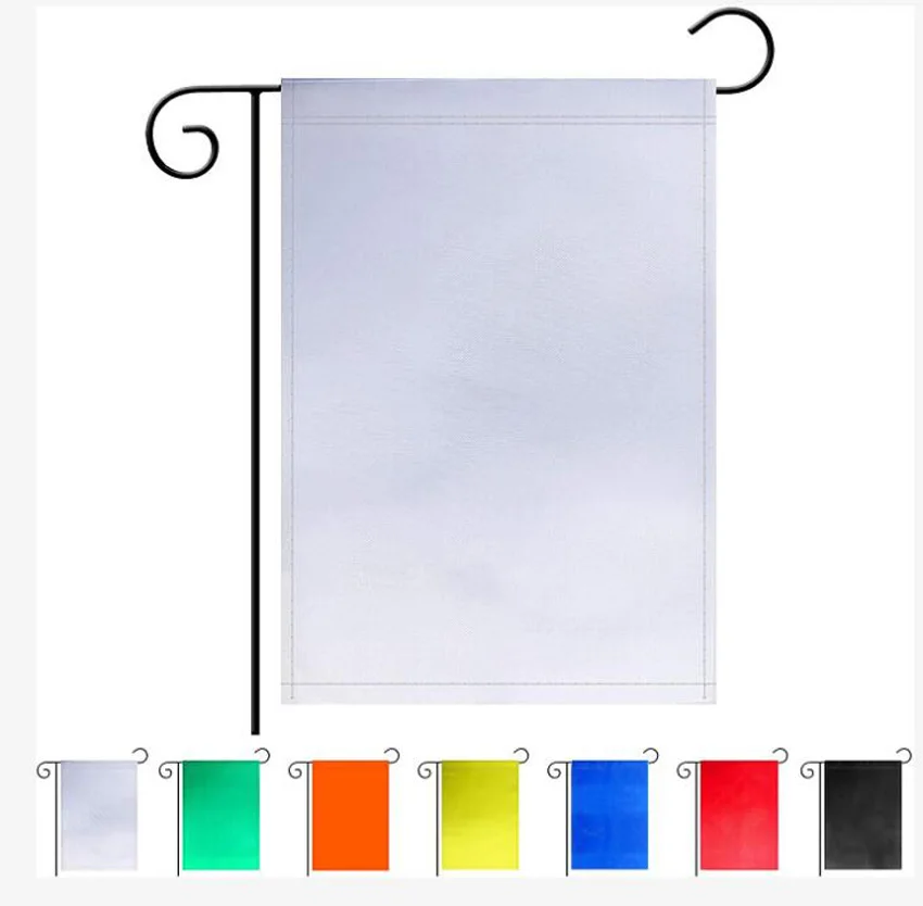 

10pcs Double Sided Blank Garden Flag American Banners Home Decorations Size 30*45cm