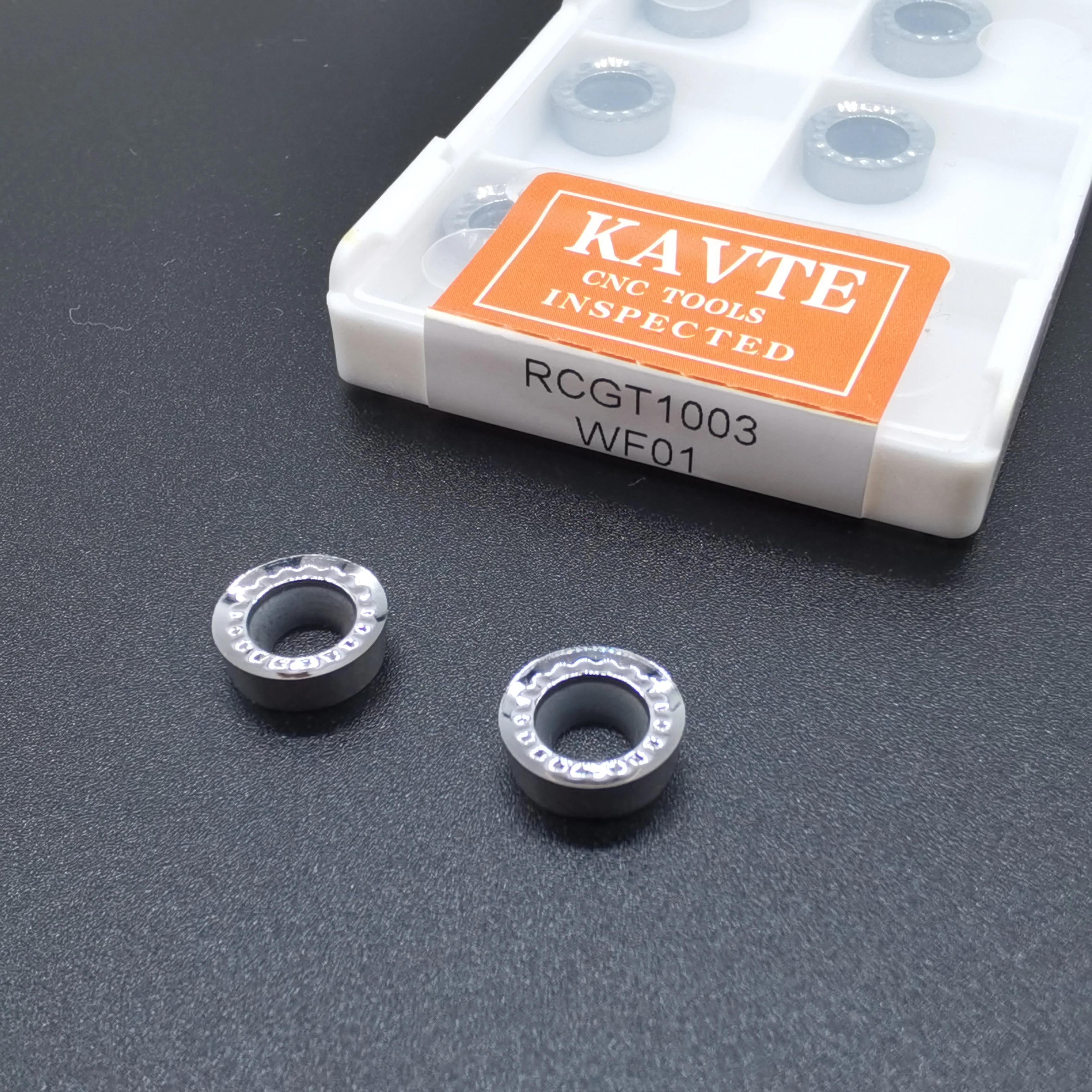 

KAVTE 10pcs RPGT1003 RCGT1003MO-AK Aluminum Turning Inserts RPGT Round Blade RCGT10T3 Carbide cnc Lathe Cutter RCGT1204 RPGT1204