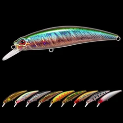1 pieces Japanese Design Pesca Wobbling Fishing Lure 70mm 10g Sinking Minnow Isca Artificial Baits For Bass Perch Pike Tro