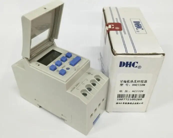 Wenzhou Dahua genuine DHC15BN, AC220V programmable latitude time controller, time controller