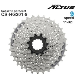 SHIMANO ALTUS M2000 CS-HG201-9v Cassette Sprocket - 9-Speed - HYPERGLIDE - 11-32T 11-34T 11-36T for MTB Original parts