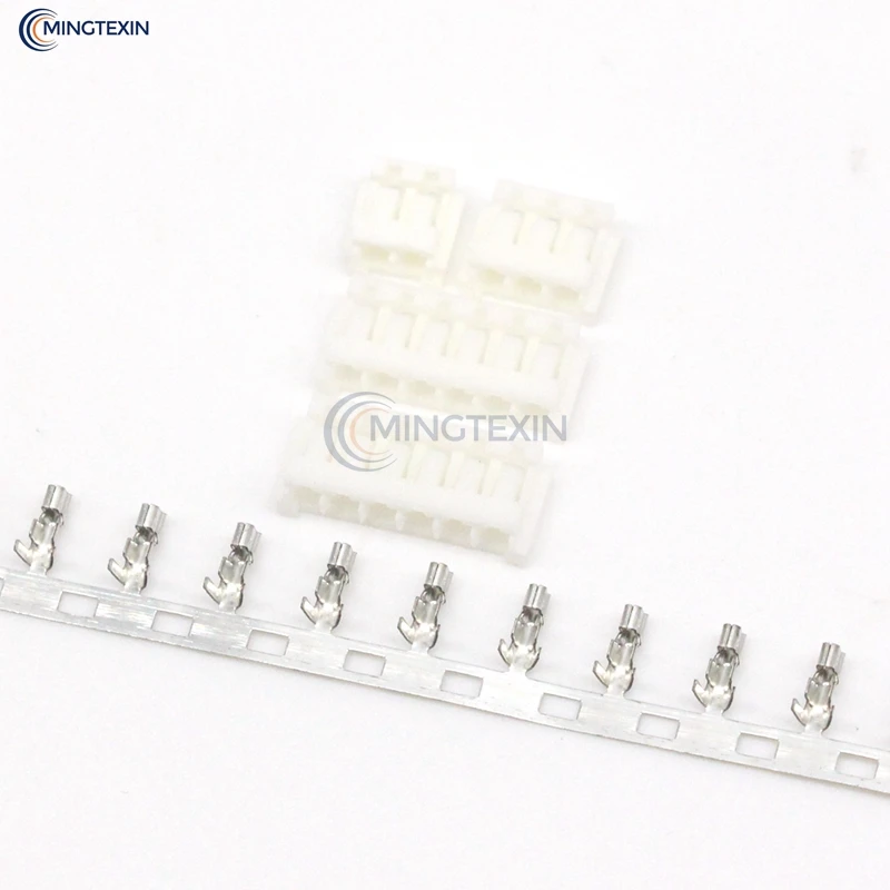 10set EH 2.5mm Pitch Connector  Straight /Curved pin header Socket +Housing+Terminals Replacement of jst Wire-to-Board 2P345-12P