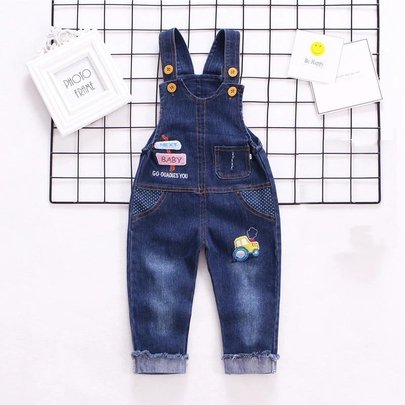 

IENENS 1-3Y Girl Boys Jeans Overalls Baby Denim Dungarees Toddler Long Pants Kids Boy Jumpsuit Clothes Clothing Child Trousers