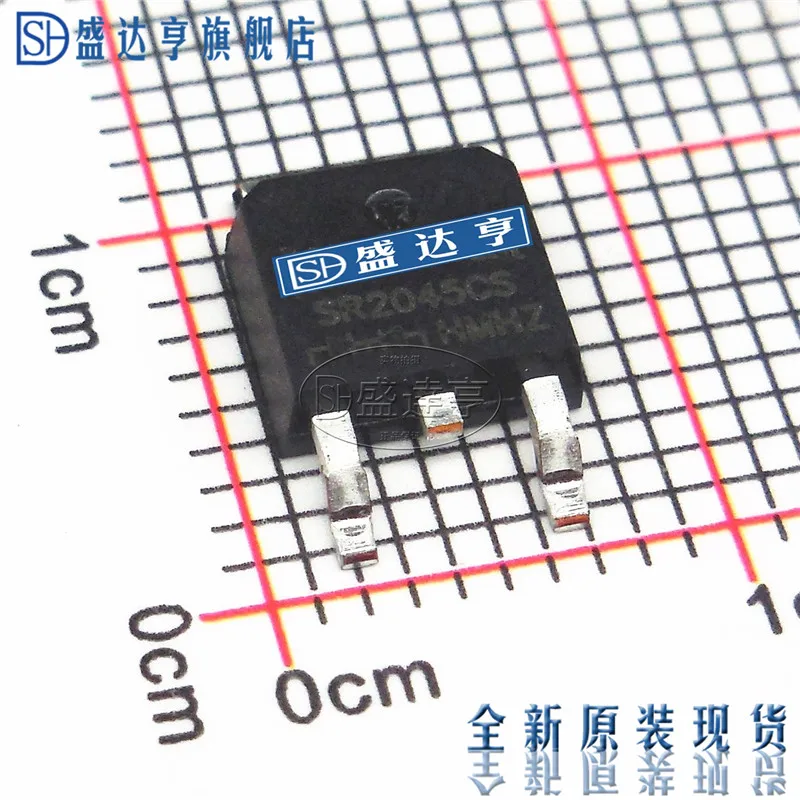 10Pcs/Lot SR2045CS TO252  SMD:Fast Recovery Diode  NEW Original In Stock