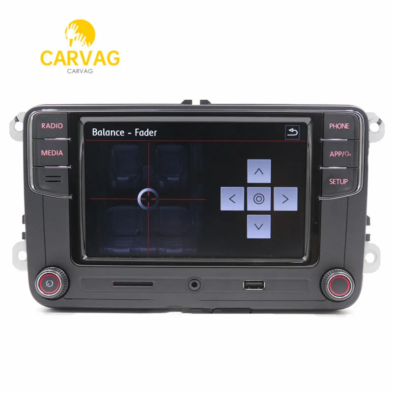 Carplay Android Auto R340G RCD330G Plus Radio For VW Tiguan Golf 5 6 MK5 MK6 Passat Polo 6RF 035 187 F/E