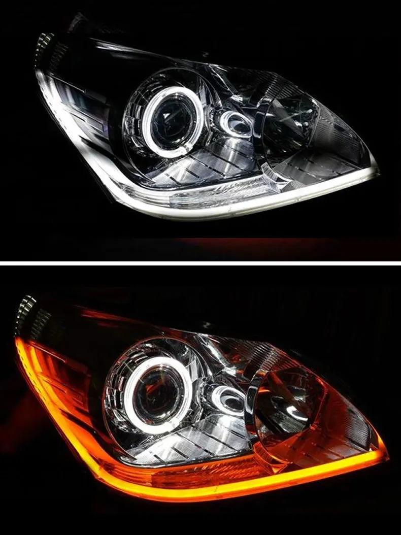 car Styling Headlight assembly for Toyota verso 2011-15 DRL turn signal HID Xenon bi xenon lens автомобильные товары