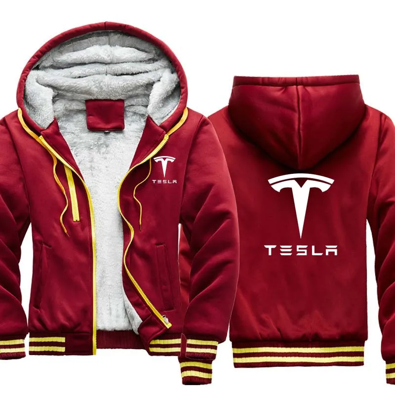 Tesla Fashion Warm Fleece Wool Jacket
