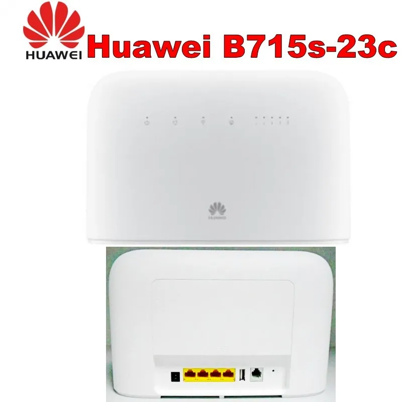Unlocked New Huawei B715s-23c 4G LTE Cat9 huawei B715 CPE 4G WiFi Router +2PCS ANTENNA