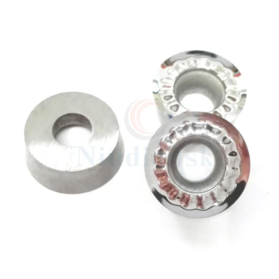 10PCS RCGT1003MO RCGT10T3MO RCGT1204MO-AL K10 In Lega di Carburo di Inserti Utensili CNC Tornio Utensile da Tornio, di Alluminio di Trasformazione E di Rame.