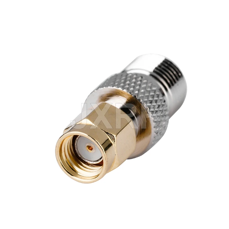 Imagem -02 - Conector Coaxial rf com f Fêmea para Rp-sma Male Jack Adaptador 100 Pcs