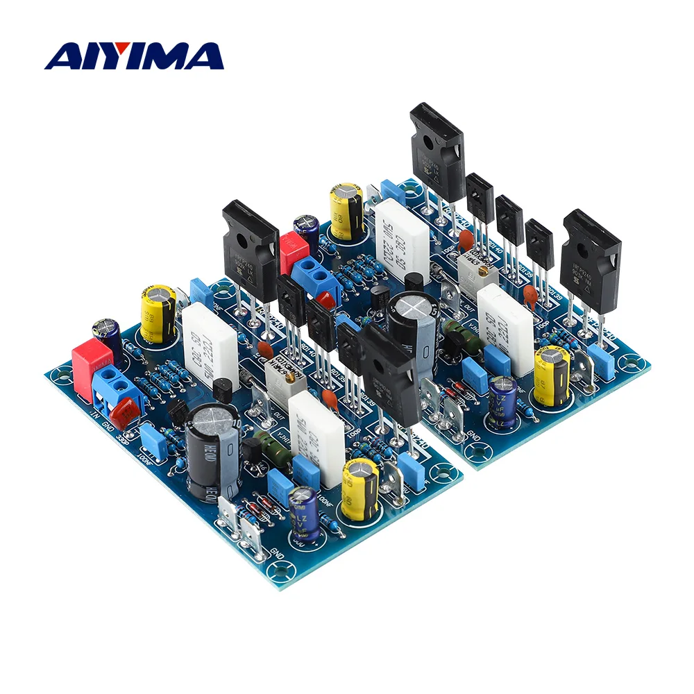 AIYIMA 1 Paar Power Verstärker Bord 100Wx2 Amplificador IRF240 FET Klasse A Endstufe Audio Board Amp Für Zuhause Sound theater