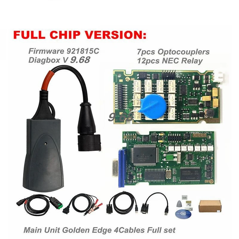 Diagbox V9.91 Vollchips Lexia3 PP2000 PSA XS Evolution V7.83 Lexia für Citroen/Peugeot Super Firmware 921815C Lexia3 – Detail 9