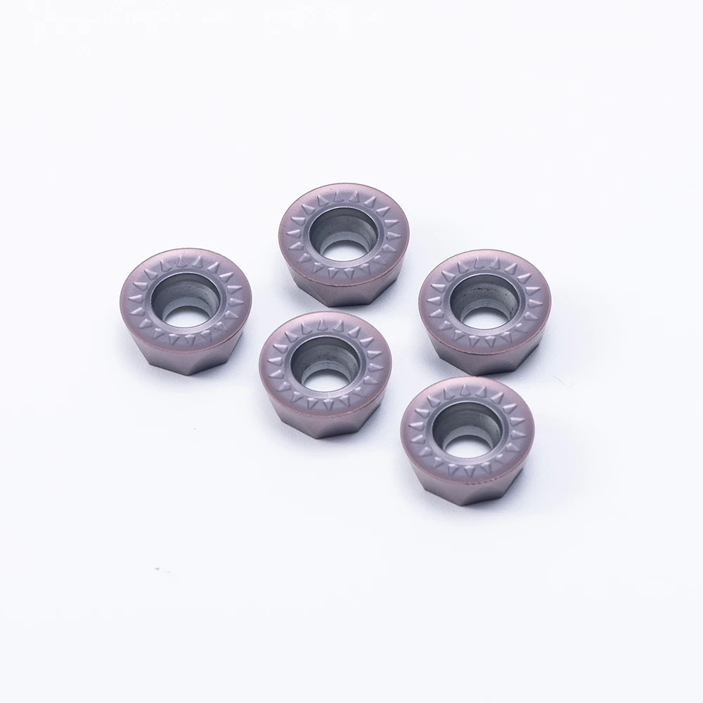 10PCS Carbide Insert RPMT1204 MOE JS VP15TF Internal Turning Tool for Stainless Steel Cast Iron  High Precision CNC Lathe Tools