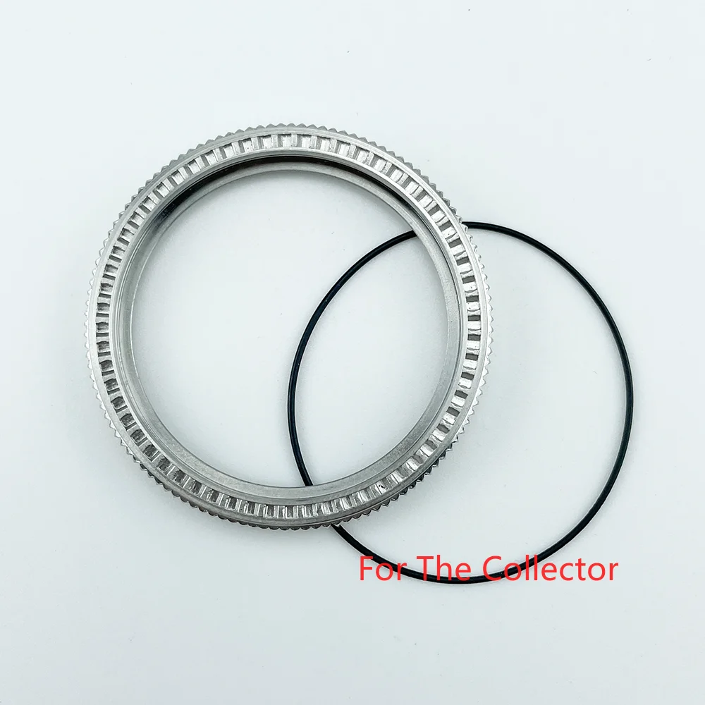 Included Gasket SKX007/SKX171/SRPD Silver Coin Edge Bezel Polished Finish 316L Stainless Steel