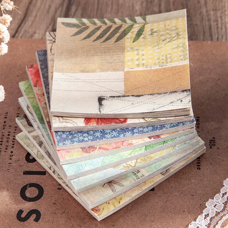 30pcs/lot Memo Pads Sticky Notes  Lucky Day Series Junk Journal Scrapbooking Stickers Office School stationery