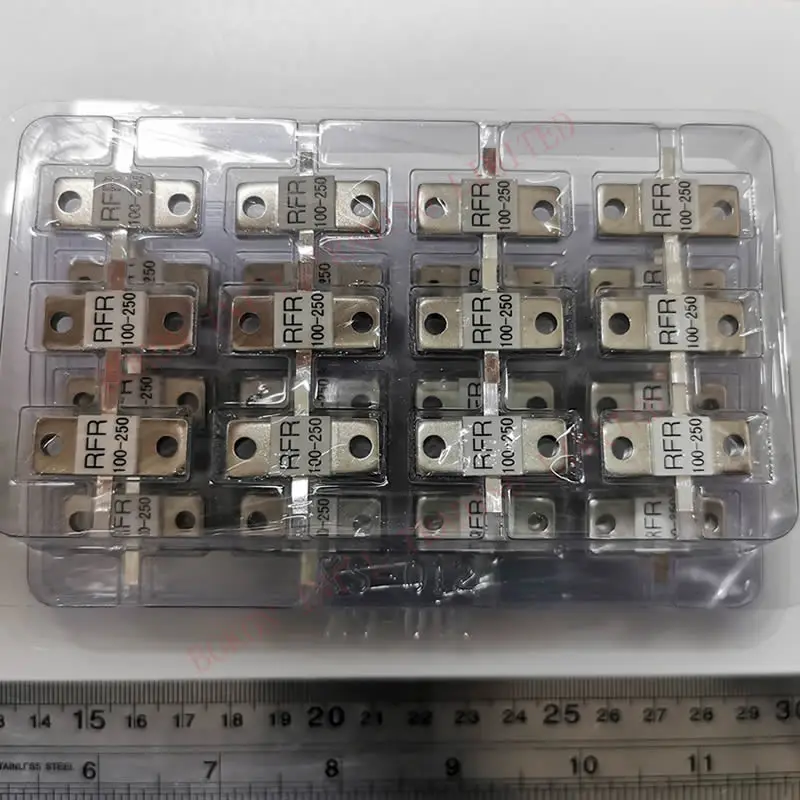 250watts 100 ohms resistor flange montagem 250watts 100 ohms óxido de berílio rfr 100-250