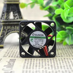 Original For Sunon 4010 KDE1204PFV1 12V 1.1W 2 -line 40mm 4cm ultra-quiet fan