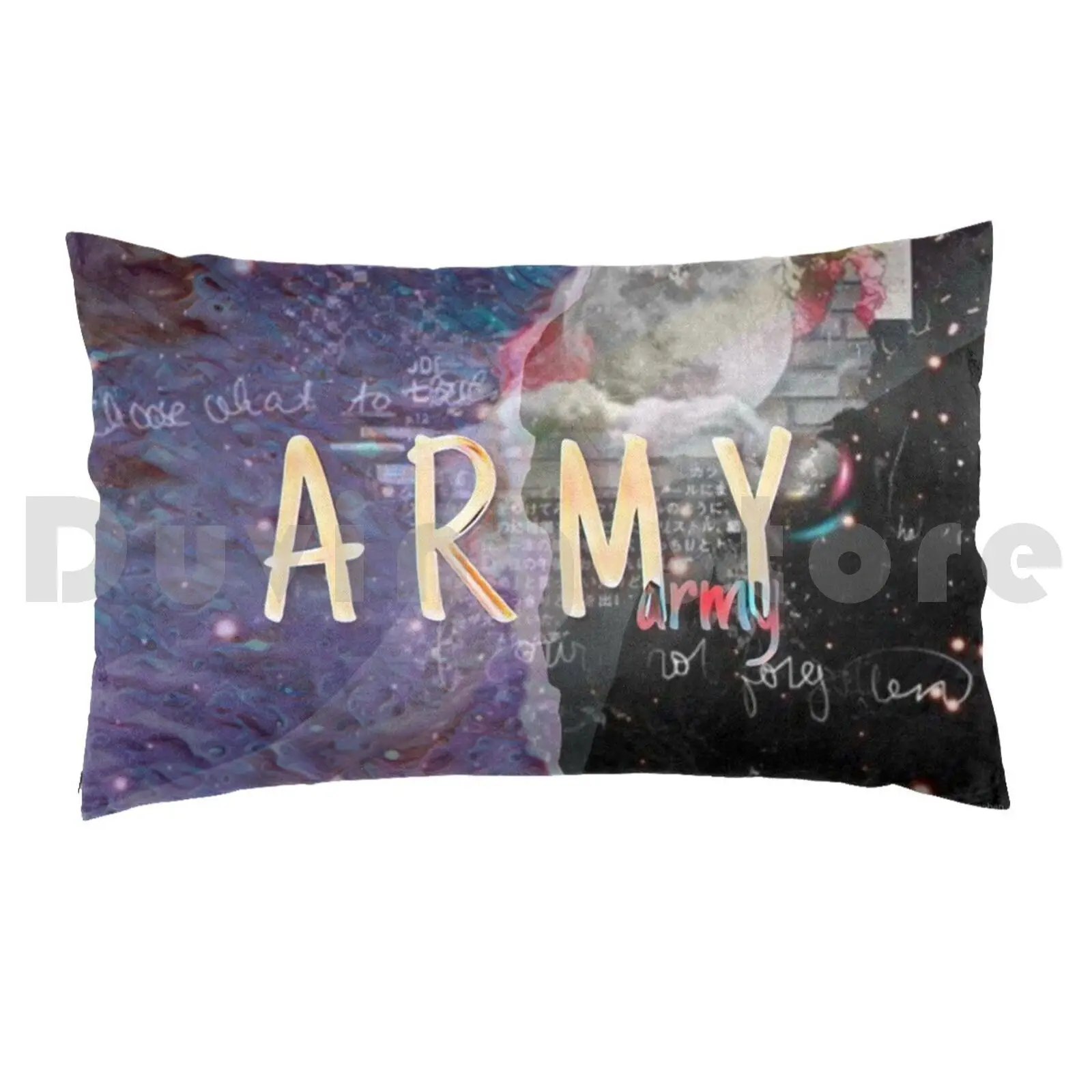 Army Pillow Case Printed 50x75 Army K Pop Moon