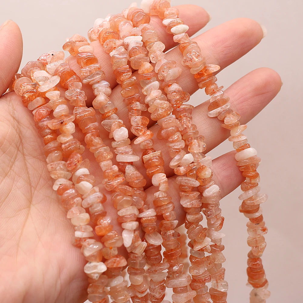 Natürliche Edelstein Chips Perlen Amethys Unregelmäßige Kies Achate Lose Perlen für Schmuck Machen DIY Halskette Armband Geschenk 15''