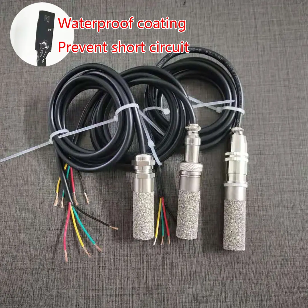 SHT10 SHT11 upgraded version SHT20 SHT30 SHT31 SHT35 Temperature and humidity sensor probe I2C air gas sensor monitor 1M cable