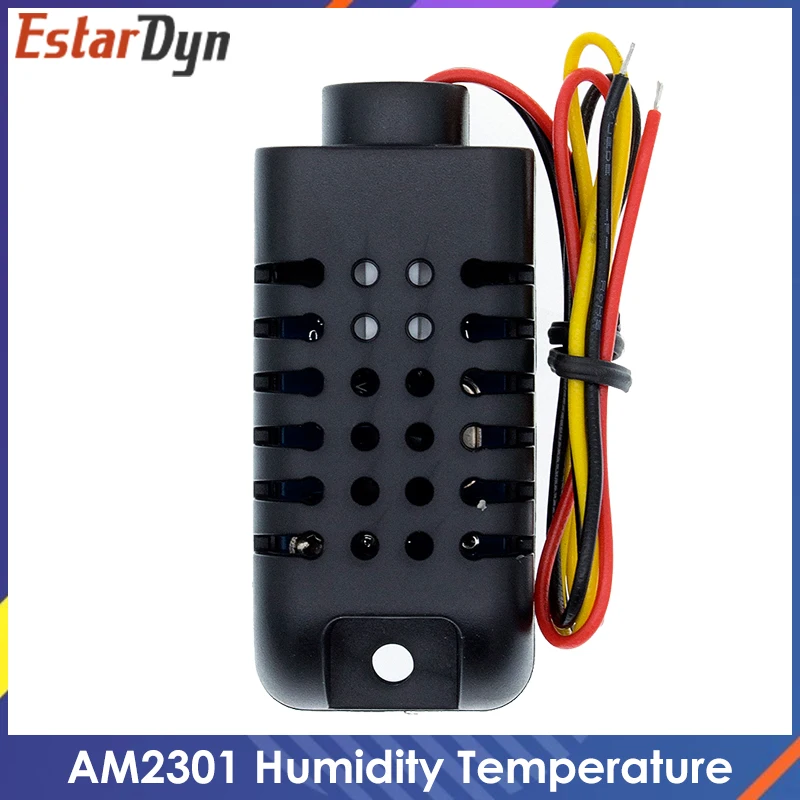 Sensor de humedad y temperatura de salida Digital, conexión con un solo bus, AM2301, am2301a, DHT21, 100%