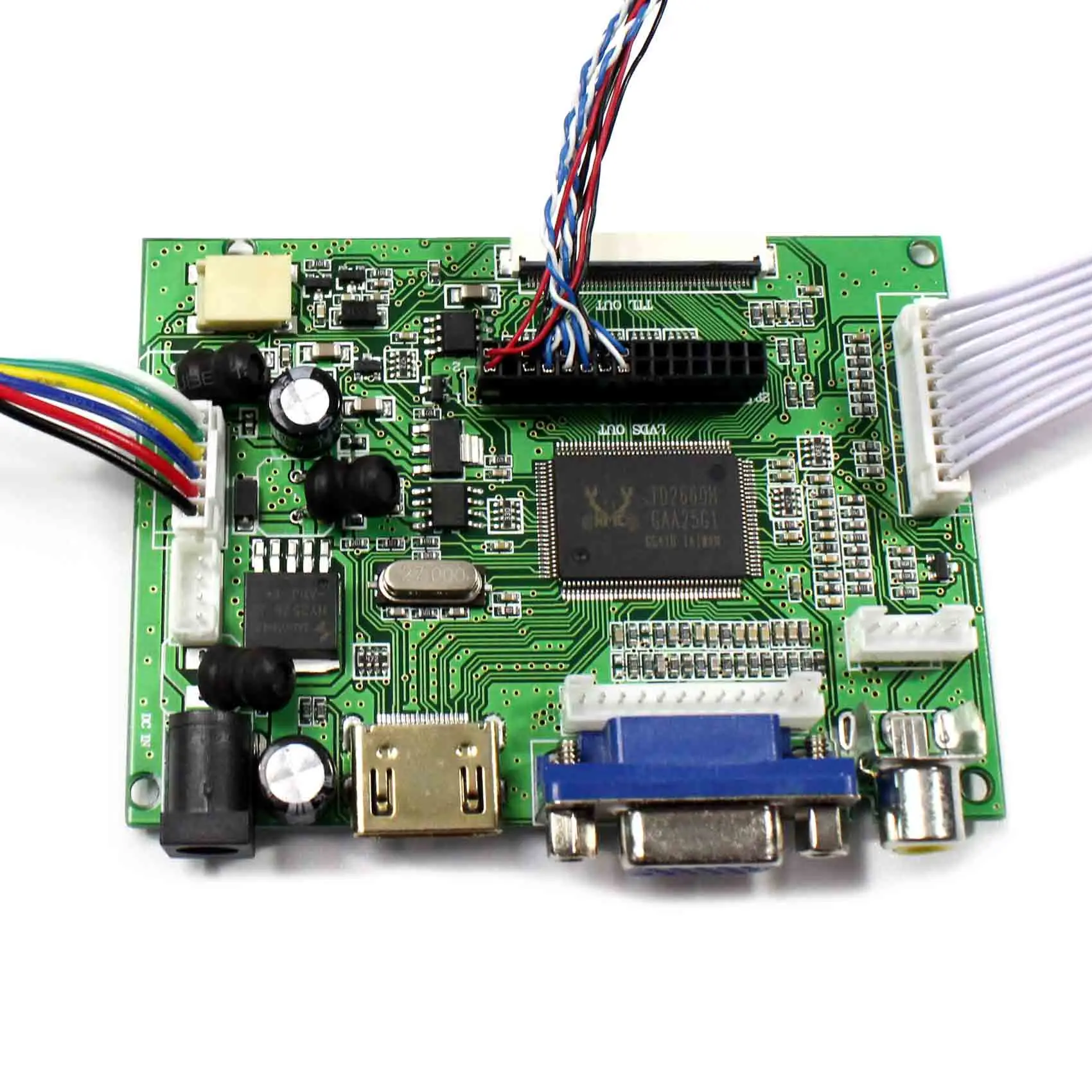 HD-MI + vga + 2AV lcdボード9.7インチ1024 × 768 LTN097XL01 LP097X02(LTN097XL01-A02 LP097X02-SLA2 LP097X02-SLN1 LP097X02-SLQ1など)