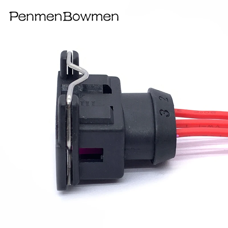 1 Pc 3 Pin 3.5MM Auto Ldle Speed Motor Sensor Socket Electrical Connector Wire Harness Female Plug For Bosch EV1 443906233