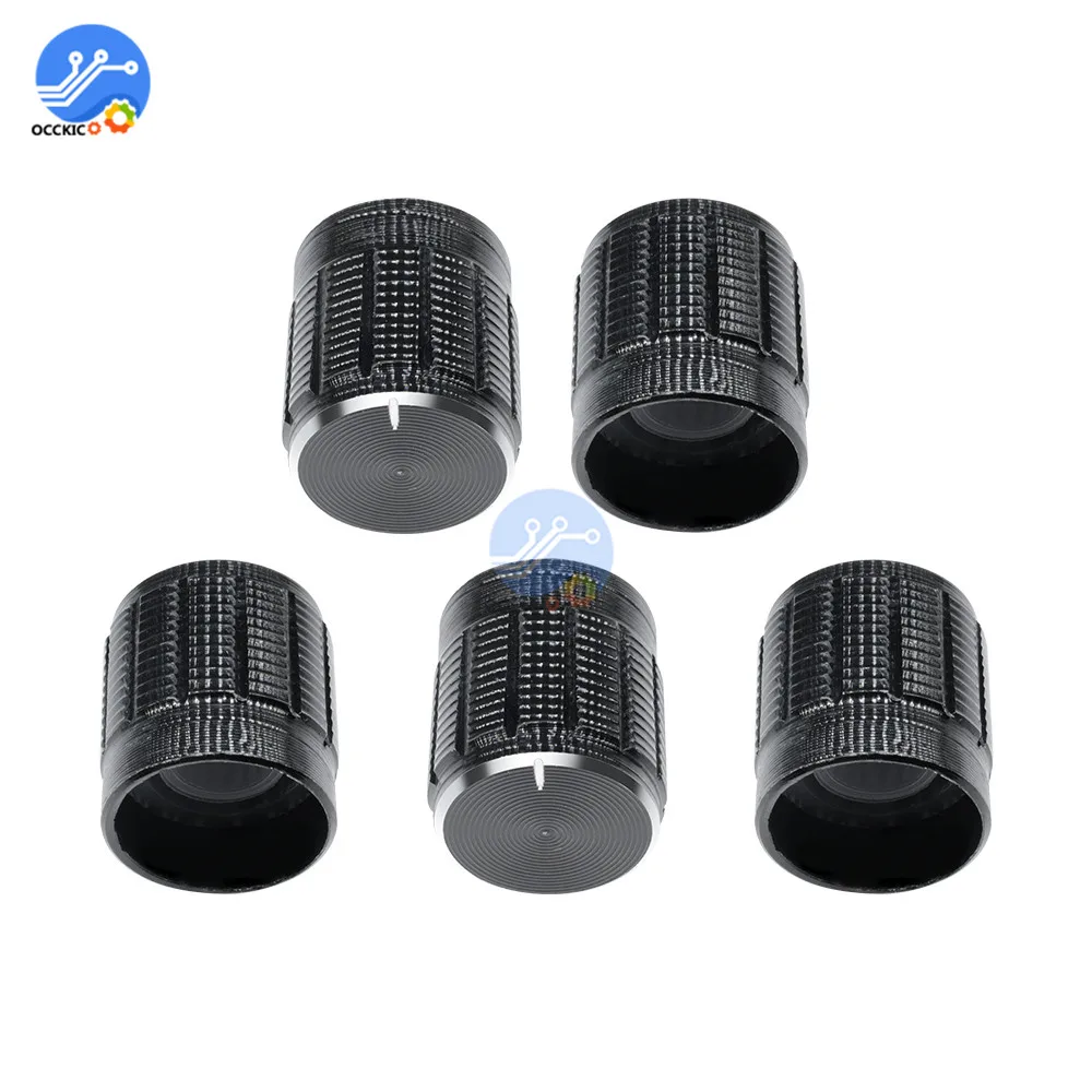 5 قطعة مفيدة التحكم في مستوى الصوت المقابض الدوارة ل 6 مللي متر ضياء مخرش رمح الجهد