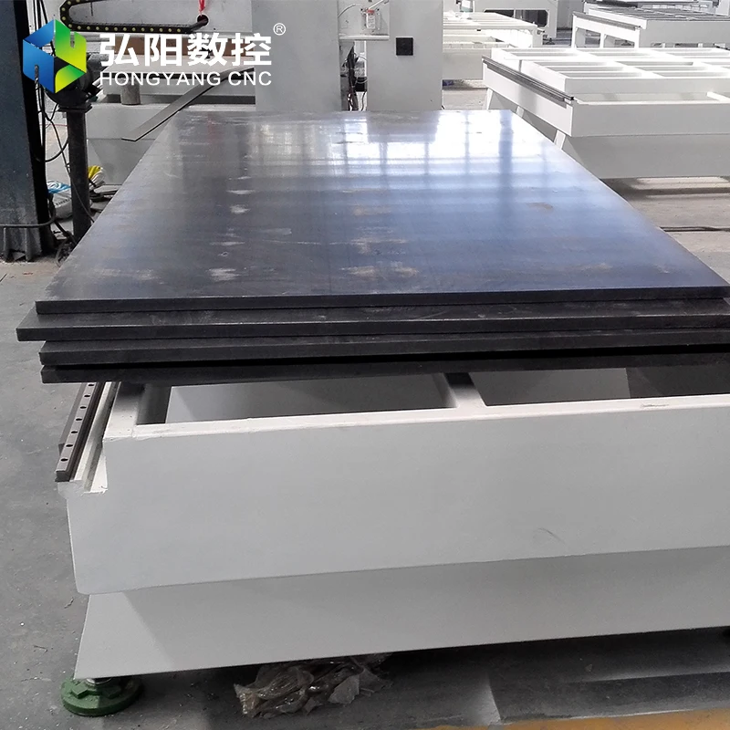 CNC Vacuum Adsorption Board Table Top Wood Engraving Pneumatic Density Board Wood Door Engraving Hard Board